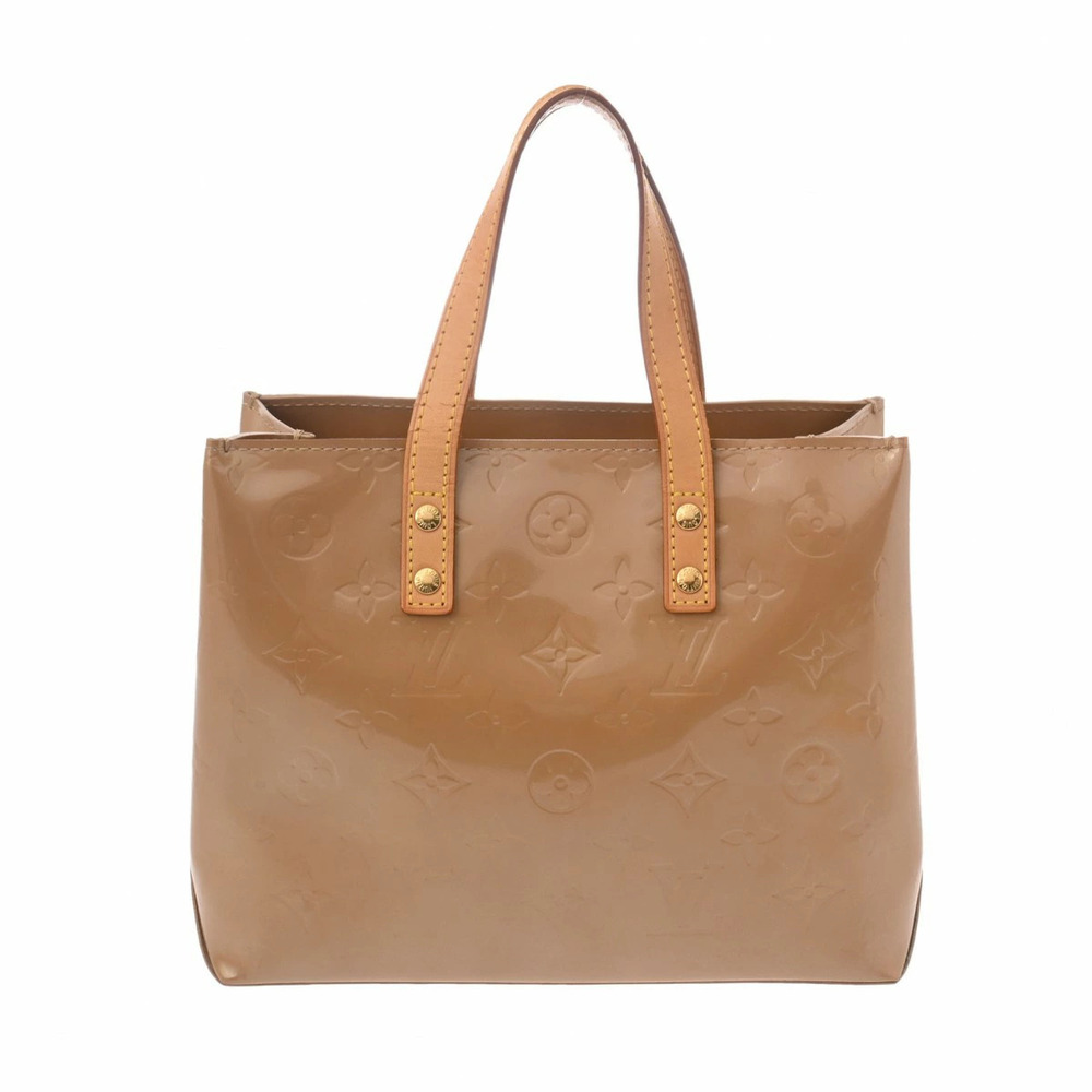 LOUIS VUITTON Vernis Lead Noisette Monogram Handbag
